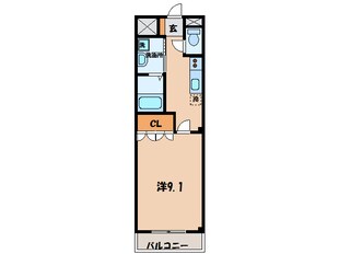 米津駅 徒歩10分 2階の物件間取画像